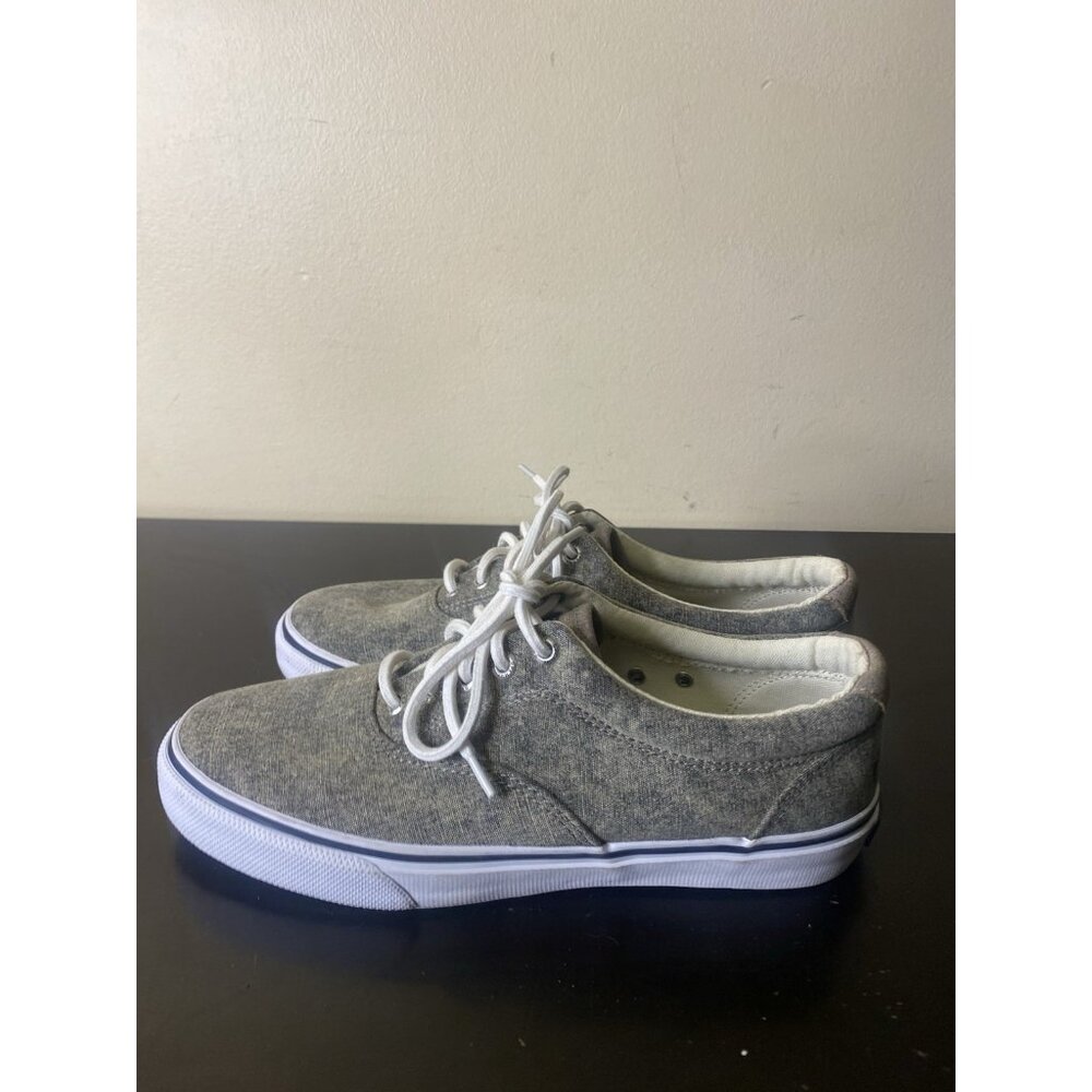 Sperry Top Sider Mens Sneakers Shoes Gray Size 8M